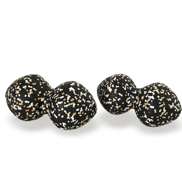 

epp massage ball peanut double lacrosse ball for point therapy knots yoga self massage training and mobility fitness balls
