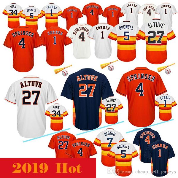 

27 Altuve 4 Springer 1 Carlos Correa 7 Craig Biggio 34 Nolan Ryan 2 Alex Bregman