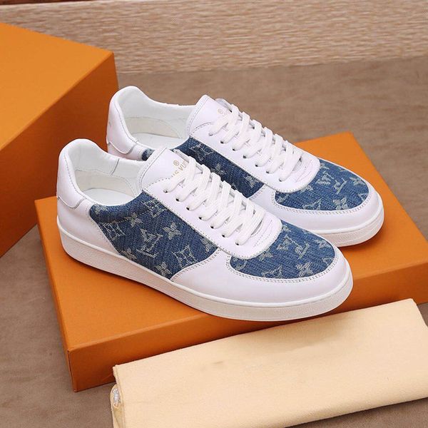 

2021 новые продажи горячих денег брендов мужские ботинки топ ручные кроссовки мужчины ботинки кожаные стельки армии дизайнер обуви с коробко, Black