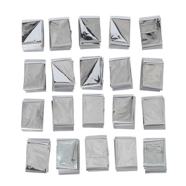

emergency mylar thermal blankets 20pcs