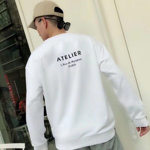 

2018 europe christain fashion pullover sweatshirt letter printed street long sleeve sweater fashion casual simple autumn hoodies hfymwy099, Black