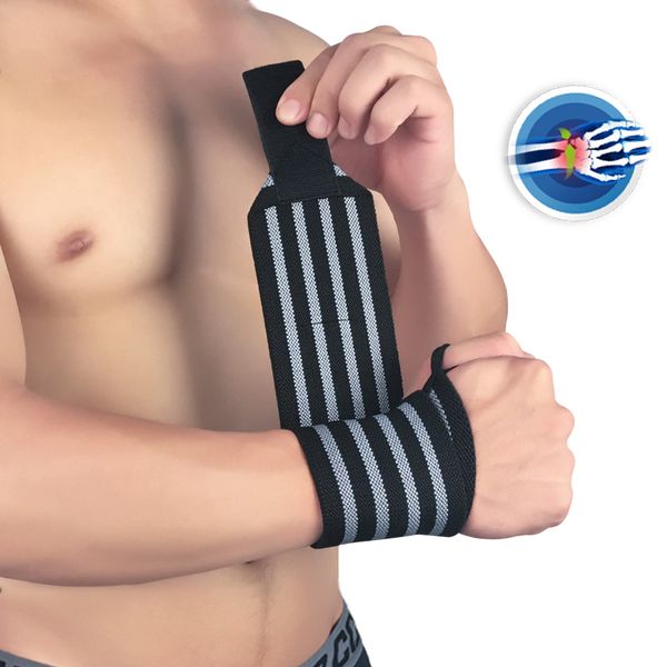 

adjustable wristband,elastic gym wrist wraps support,power training weightlifting wrist brace protector,sport band guard, Black;red