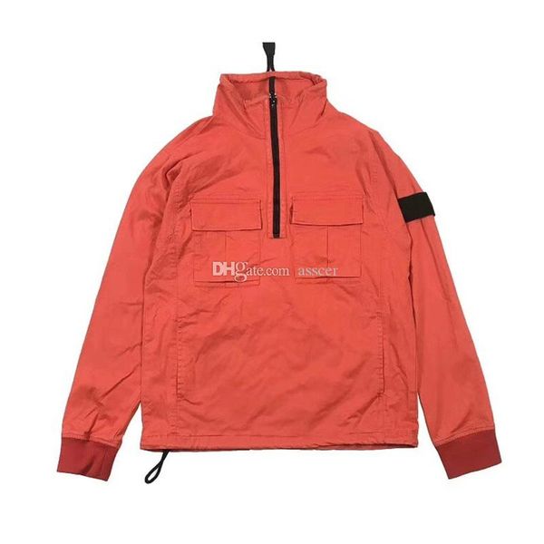 

19ss old dye лечение дизайнер куртка нейлоновая тела пуловер зимняя куртка мужчины женщины пальто мода верхняя одежда размер m-xxl, Black;brown