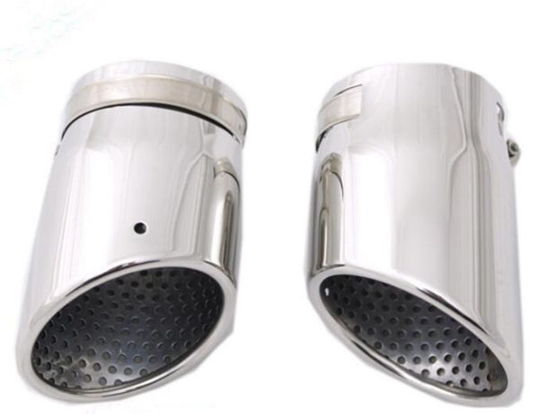 

stainless steel straight-in clamp type exhaust pipe tail muffler for audi a3 a4l q5 a6l