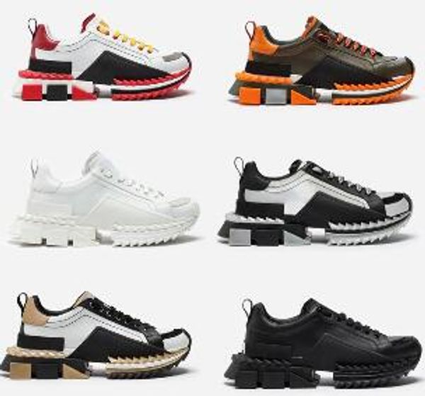 

2019 кроссовки Super King мужские дизайнерские туфли 100% натуральная кожа кроссовки Sorrent