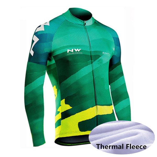 Women Cycling Bike Jersey Long Sleeves Green S M L