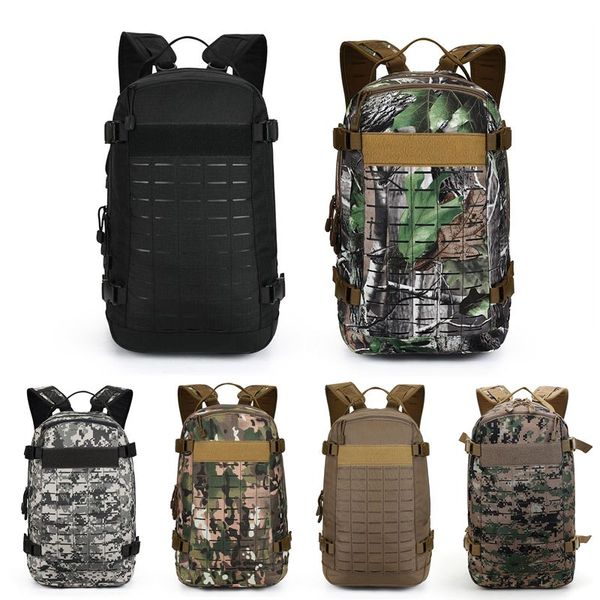 

men's molle tactical system waterproof outdoor sports bag camouflage backpack camping hiking climbing travel bags