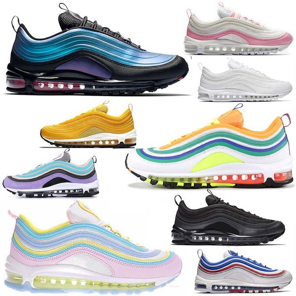 Compre Nike Airmax Air Max 97 97s Zapatillas De Diseñador Para Hombre Zapatillas De Tiro Con Lengüeta Para Correr Zapatillas Deportivas Blancas Y Compre Nike Airmax Air Max 97 97s Zapatillas De Diseñador Para Hombre Zapatillas De Tiro Con Lengüeta Para Correr Zapatillas Deportivas Blancas Y