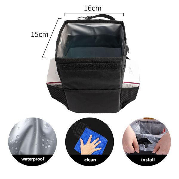 

car trash garbage can can rubbish box dust case holder car trash autobiles dust case holder bin box car-styling waterproof