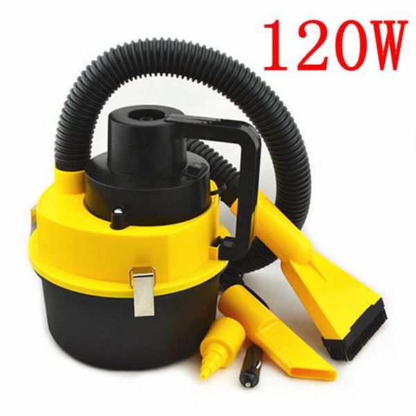 

portable 120w 12v car vacuum cleaner handheld vacuum cleaner wet and dry dual use car aspirateur voiture