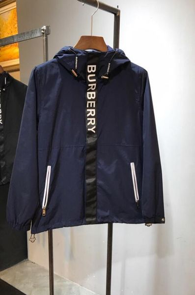 

Дизайнерская куртка осень письмо бренд BBR куртка с капюшоном новая мужская ветровка топ высокое качество один к одному мужская одежда