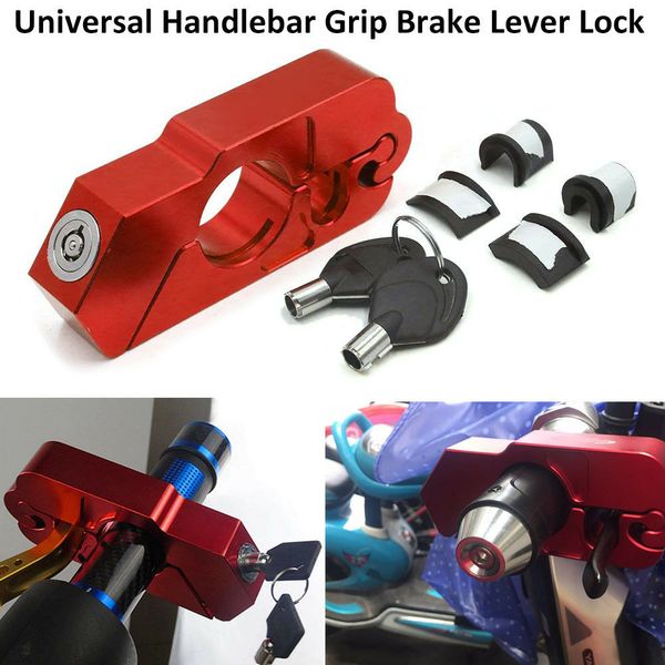 

electric motorcycle bike handlebar brake lever fixed lock anti-theft security grip motorcycle bike grip accessories