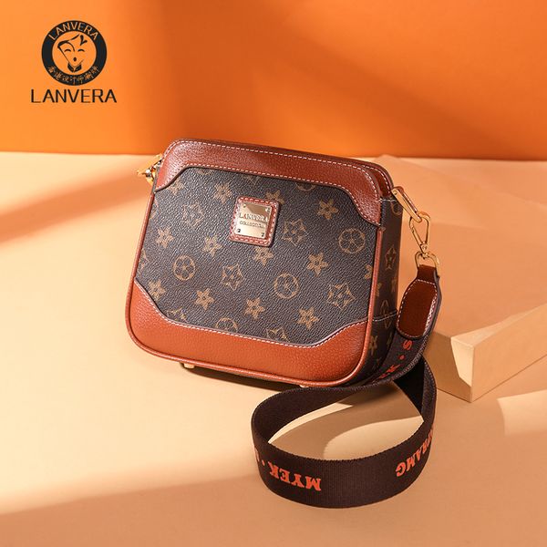 

women s bag new fashion korean shoulder bags fashion trend old pattern crossbody bag small square bag explosion models l9632