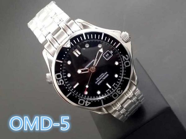 

новые роскошные часы omag 41 мм автомат мужские часы модельер наручные часы корпус из нержавеющей стали montre de luxe, Slivery;brown