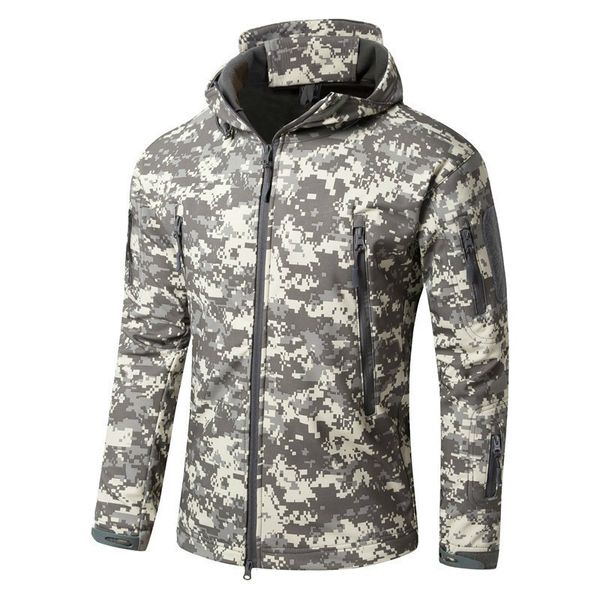 

mens waterproof breathable softshell jacket men outdoors sports coats women ski hiking windproof winter camouflage military outwear jacket