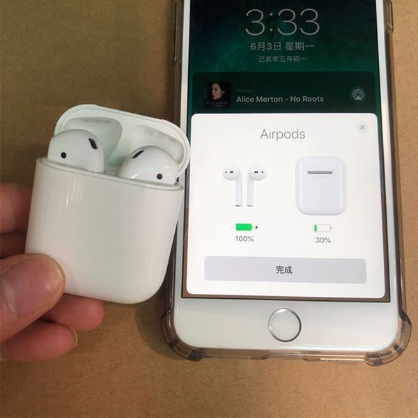 

Оригинальный чип 1: 1 w1 для Air pods App Всплывающее окно анимации Беспроводное соединение Наушники Наушники Гарнитура