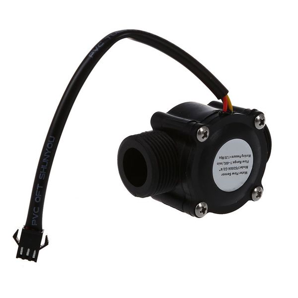

1-60l/min dc 5-24v hall effect water flow sensor counter meter fs300a