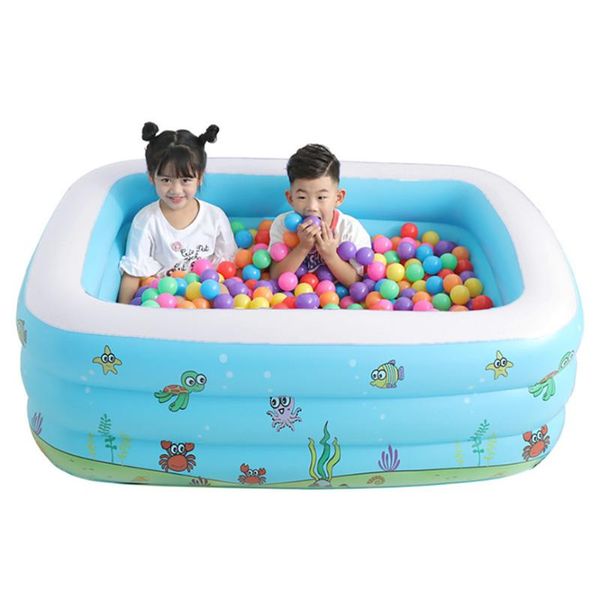 

2020 rectangular swimming pool set pipe rack pond ground filter outdoor family kids water play fun backyard toy summer play pool