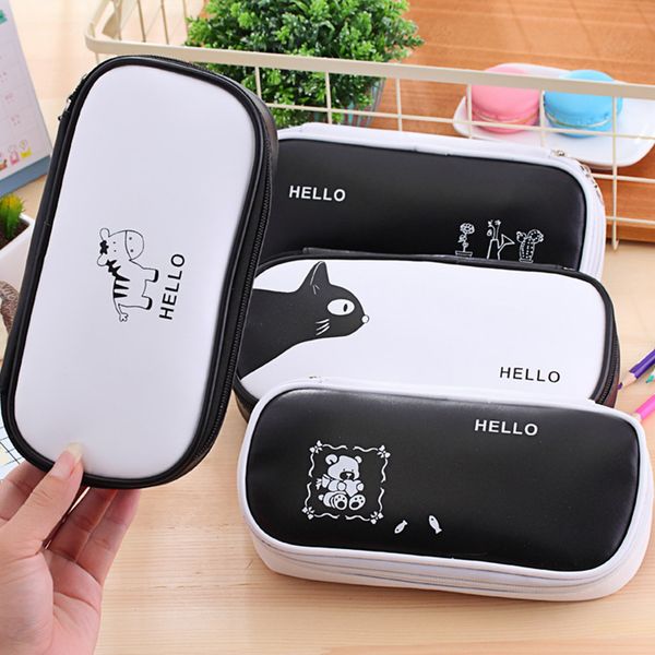 

large students pen case capacity pencil case for girls gift office school stationery