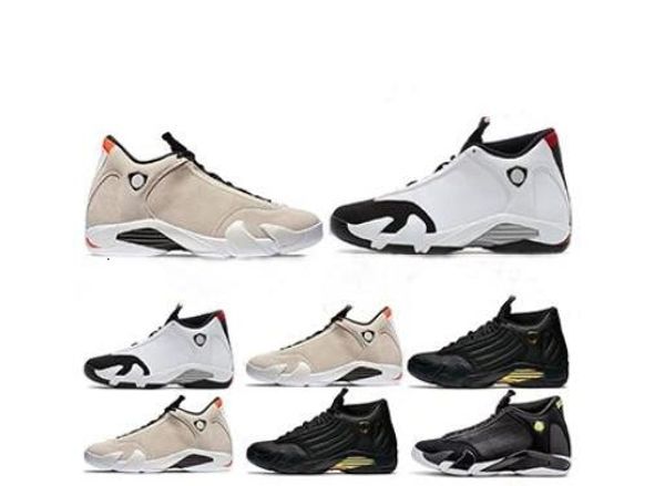 

14 14s yellow mens basketball shoes designer jumpman sneakers desert thunder basket michael sports 23 trainers with box des chaussures us13