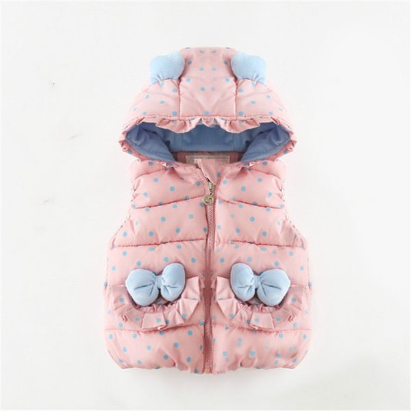 baby girl sleeveless jacket