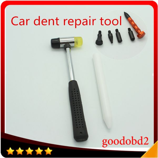 

car professional pdr rubber hammer tool dent removal for paintless hail removal tools kit tap down+big white pen for most dents