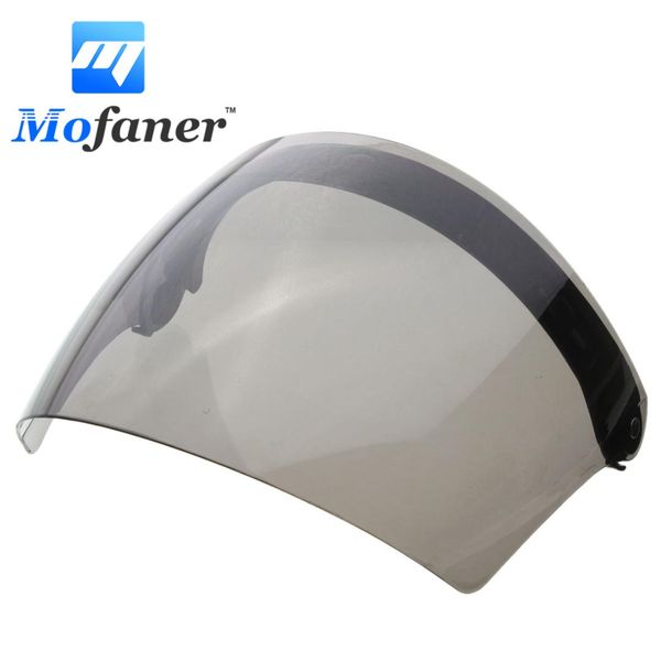 

universal full face for 3 snap visor flip up retro helmet shield lens capacete motorcycle open face helmet vintage flight
