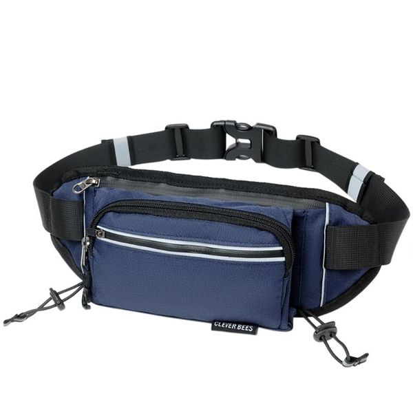 

waterproof running belt waist pack - phone sports messenger bag - for men woman