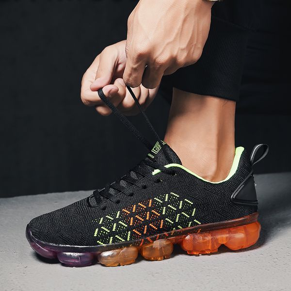 

2019 new outdoor men sport shoes women running shoes breathable mesh soft athletics jogging sport women sneaker woman