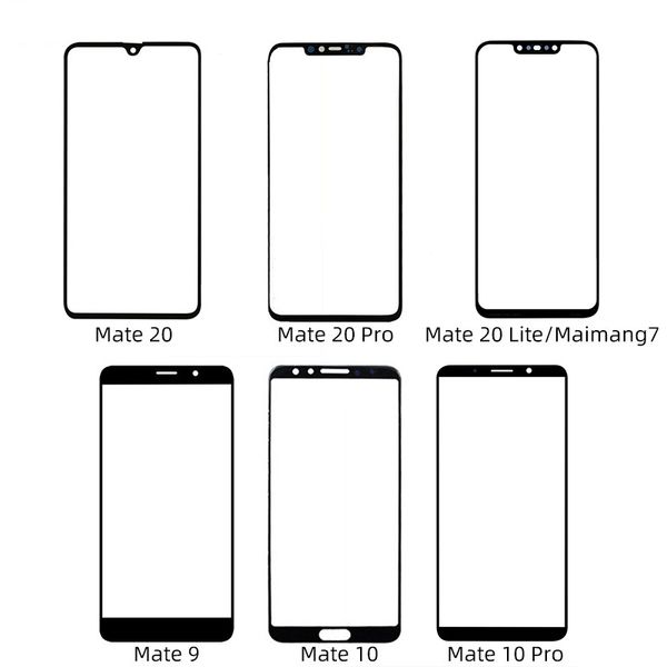 

Передняя Outer стекло объектива сенсорной панели крышки Замена для Huawei P30 Pro P20 Lite Mate