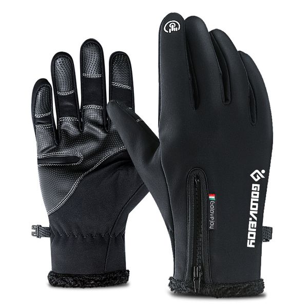 

snow sports protective gear ski gloves touch screen waterproof telefingers winter gloves wind protection for men and women