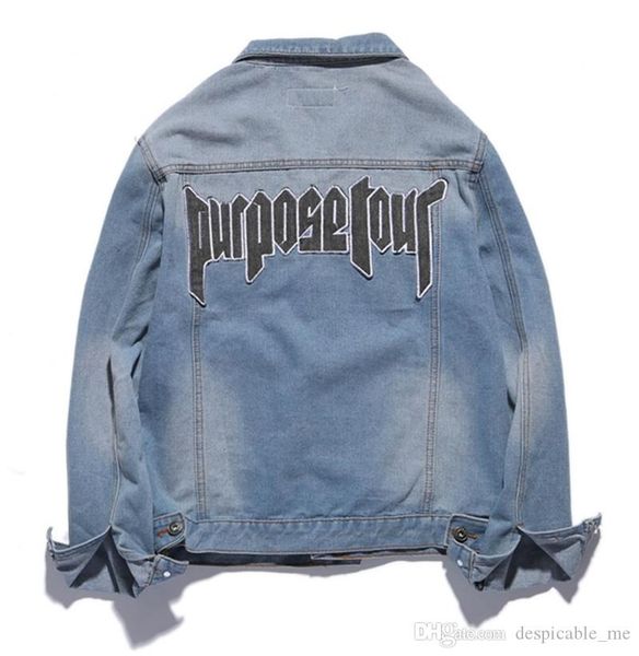 

цель тура куртка мужчины justin bieber fog world tour мужские куртки и пальто военные джинсы джинсовые куртки и пиджаки chaqueta hombre, Black;brown