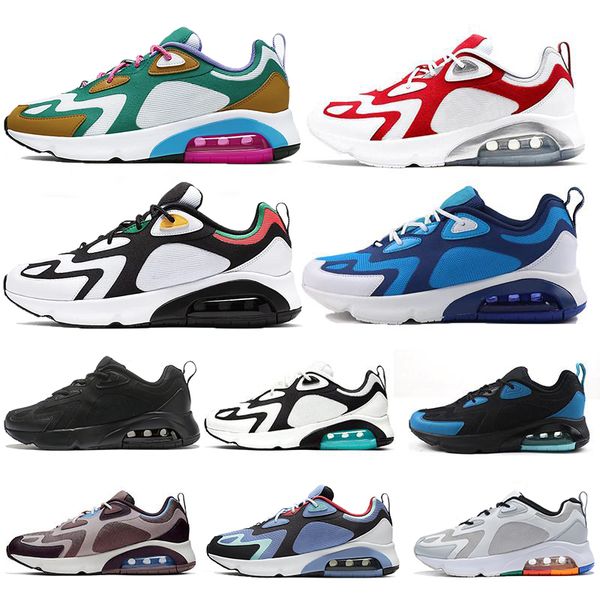 

new arrival brand 200 mystic green white gold 200s mens women desert sand rasta trainers running shoes cushion designer sneakers sports