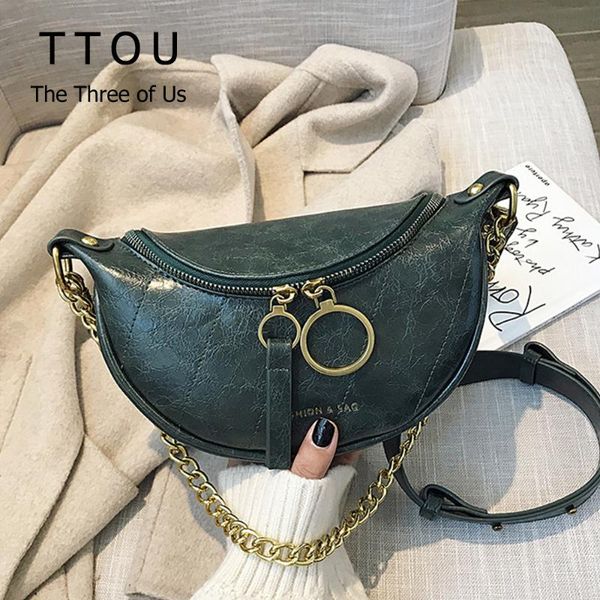 

vintage pu leather crossbody bags for women 2020 chain design shoulder messenger bag ladies clutch travel retro handbags