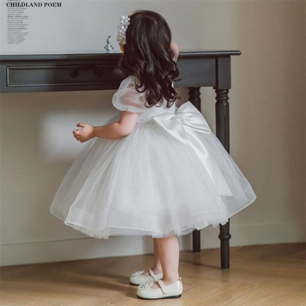 

birthday party baby girls dress lace princess baby baptism christening dress little bridesmaid wedding girls dresses ball gown, Red;yellow