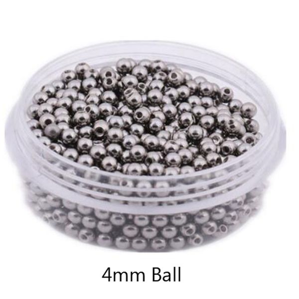 

100pcs 14g 16g stainless steel big ball balls replacement nose barbell earring tongue eyebrow ring body piercing jewelry, Slivery;golden