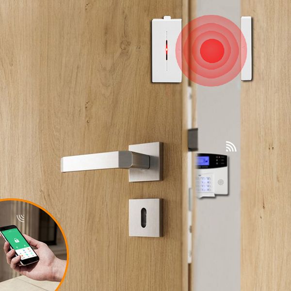 Office Shop Alarm Security Warehouse Magnetic Window Easy Install