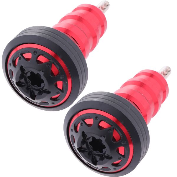 

1 pair motorcycle cnc frame slider crash pad falling protector protection for honda yg-125