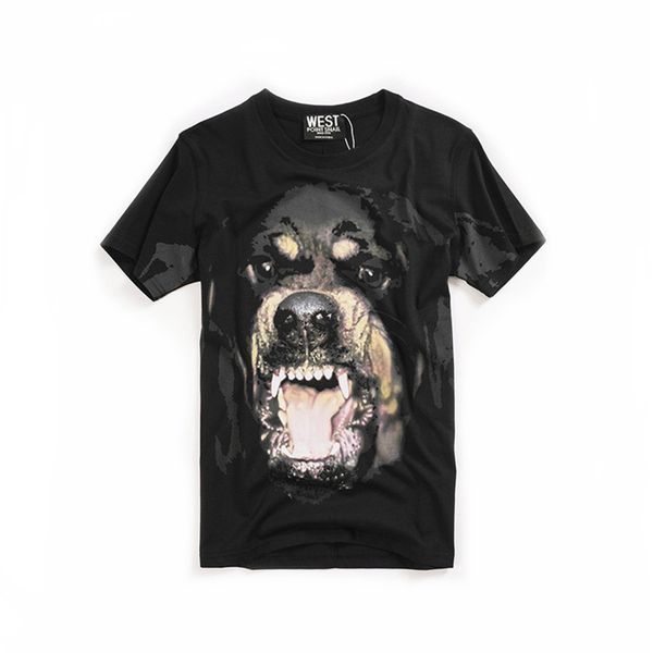 

Mens Summer Tshirts Fashion Designer Animal Print Cotton Loose Clothing Luxury Crew Neck Short Sleeve Shirt