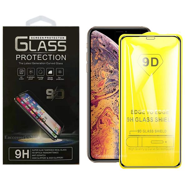 

for motorola moto p30 note one g6 play e5 plus e4 plus nokia 3.1 plus 9d hard tempered glass black screen protector