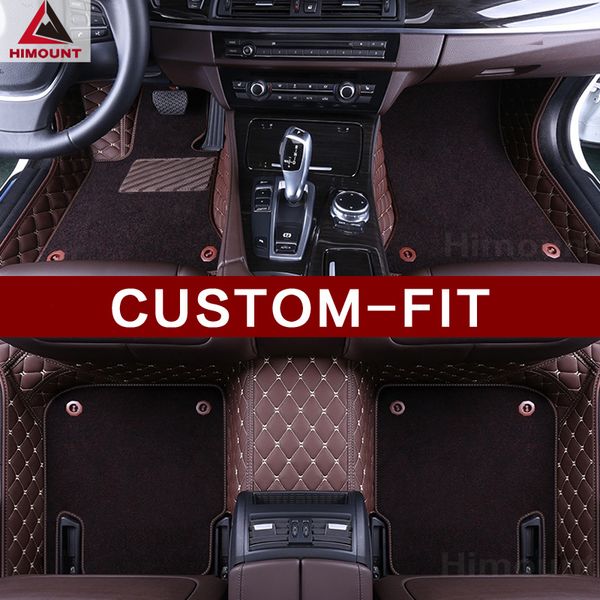 

custom fit car floor mats specially for previa estima tarago mpv luxury full cover all weather carpet rugs liner