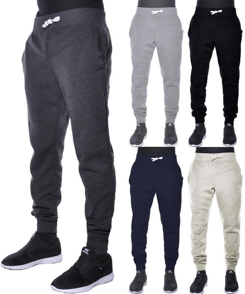 

men's sports pants style leisure time bodybuilding pants, Black;blue