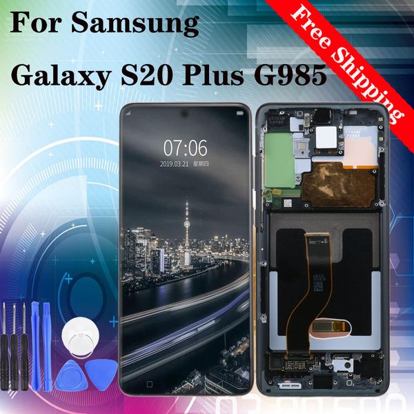 

sellingfactorypricerepair brand new for replacing lcd screen for samsung s20 plus s20+ g985 100% tested