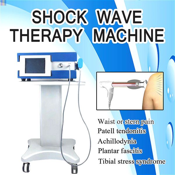 

2020 protable extracorporeal shock wave therapy pneumatic shockwave machine shoulder joints pain relief body massage clinic salon use