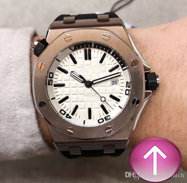 

в se9-2019 новый горячая распродажа роскошный топ qualiy gmt автоматическая нержавеющей стали белый браслет популярные мужчины часы класса л, Slivery;brown