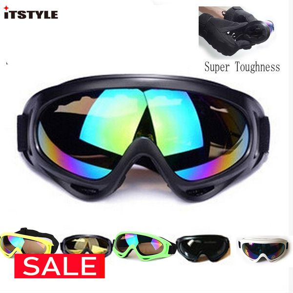 

kuufy men women bendable professional windproof x400 uv protection sports ski glasses snowboard skate skiing goggles