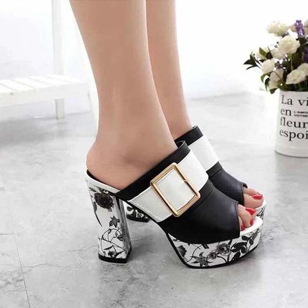 

women shoes sandals heels sandals slippers huaraches flip flops loafers shoe for slipper shoe02 pl317, Black