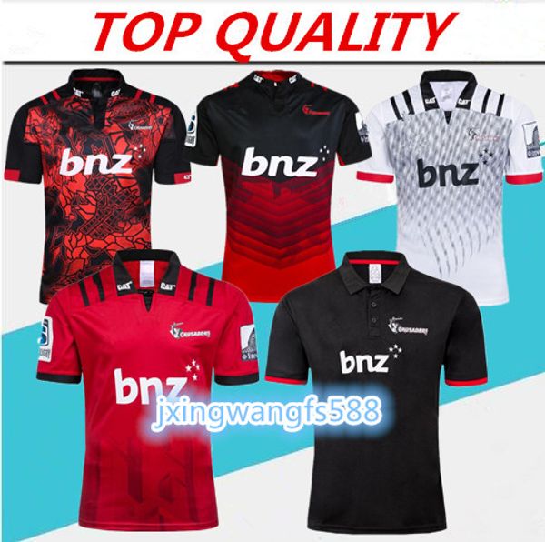 

2019 2020 jersey crusaders super rugby jersey new zealand super crusaders football shirt 18/19/20 rugby jerseys shirts size: s-3xl, Black;gray