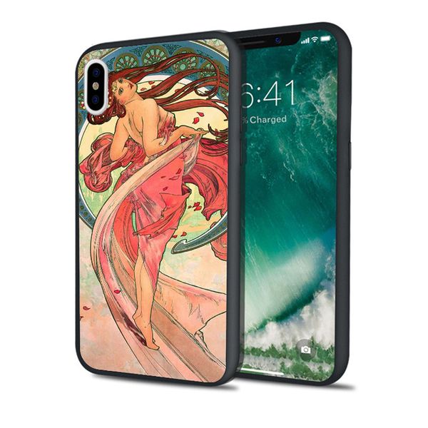 

fundas deco dance phone case for iphone 11 pro xs max xr 8 7 6s plus 5s se 5 case soft silicone cover.