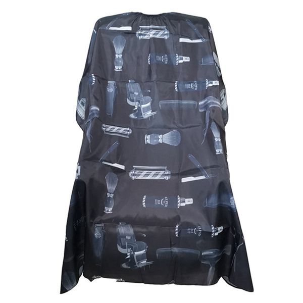 

black printed haircut cloth hair salon hair salon cloth barber shop haircut practical apron cutting cape